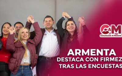 Armenta destaca con firmeza tras las encuestas.