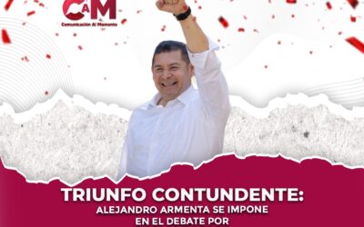 Triunfo contundente: Alejandro Armenta se impone en el debate por la candidatura de Puebla